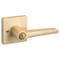 Sure-Loc Hardware Sure-Loc Hardware Basel Square Entry Lever, Satin Brass BS107-SQ SB - alternate 3